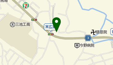 コインランドリーきらら 末広店の地図画像