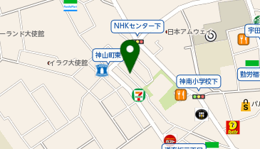 炭焼き炉端 マルヰの地図画像