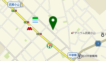 カプセル楽局 武蔵小山店の地図画像