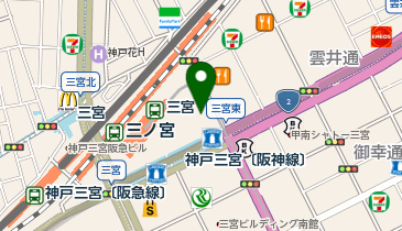 Anker Store(アンカー ストア) ミント神戸店の地図画像