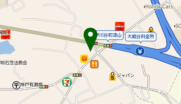 サーティワンアイスクリーム 大蔵谷ロードサイド店の地図画像