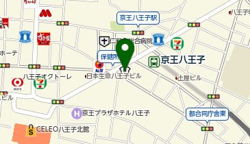 米粉家 八王子店の地図画像