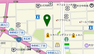 餃子のかっちゃん 大分店の地図画像