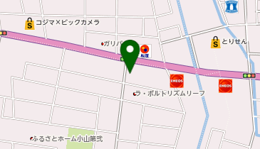 株式会社ニッタタイヤ 小山の地図画像