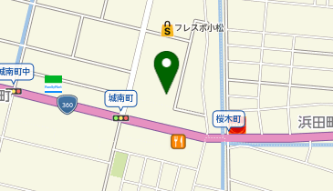 お宝発見 小松店の地図画像