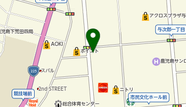 ペットプラザトゥーワンの地図画像