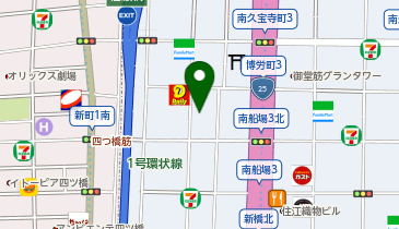 女性の不調改善サロン 美温 北心斎橋店の地図画像