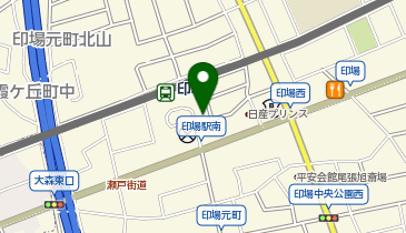 キュア鍼灸接骨院の地図画像