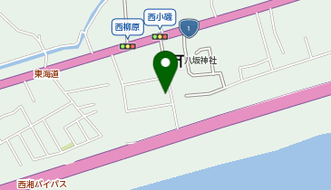 大磯花帆槻の地図画像