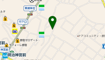 原宿ほしよみ堂の地図画像