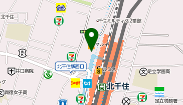 BREEZE(ブリーズ) 北千住マルイ店の地図画像