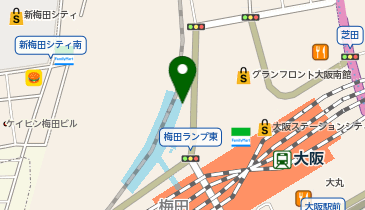 グラングリーン大阪 南館の地図画像