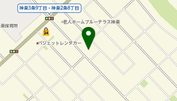 株式会社長府製作所 旭川営業所の地図画像