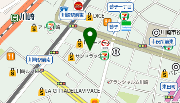 ウェンディーズ・ファーストキッチン 川崎店の地図画像