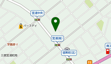 中原三法堂 三原店の地図画像