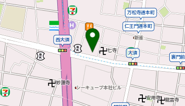 pasta(パスタ)家 大須店の地図画像