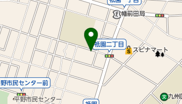 コインランドリー祇園の地図画像