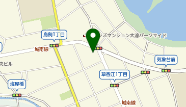 橋本鮮魚店の地図画像