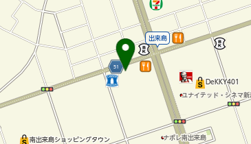ライコランド 新潟店の地図画像