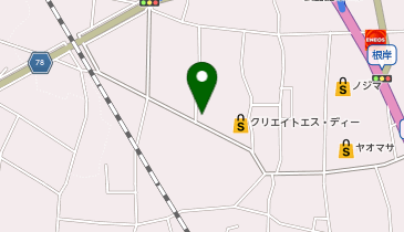 初台の地図画像