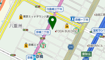 TODA BUILDING(戸田ビルディング)の地図画像