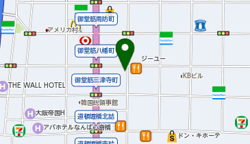 FALCONERI(ファルコネーリ) 心斎橋店の地図画像