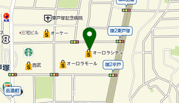 イオン新体操スクール 東戸塚校の地図画像