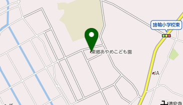 東郷あやめこども園の地図画像