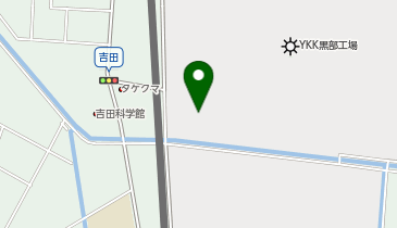 YKK体育館の地図画像