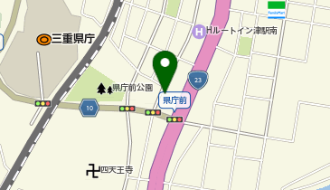 513BAKERY(コイサンベーカリー) 三重津県庁前店の地図画像