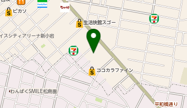 Smile Burger(スマイル バーガー) 新小岩の地図画像