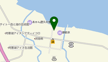 阿寒アートギャラリー&アートギフトショップの地図画像