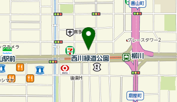 おかやま地域若者サポートステーションの地図画像