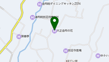 秘湯天地のしずくの地図画像