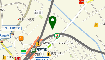 ドリームカプセル WestLabo(ウエストラボ) 枚方モール店の地図画像