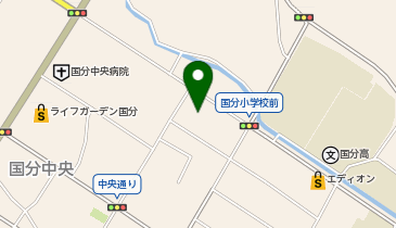 大隅国分寺跡の地図画像