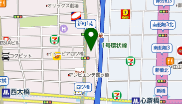 株式会社grits Osaka Office(グリッツ オオサカ オフィス) の地図画像
