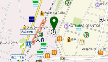 スギドラッグ 大森駅前店の地図画像
