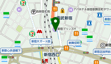 アインズ&トルペ 西武新宿ペペ店の地図画像