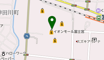 VILLAGE VANGUARD(ヴィレッジ ヴァンガード) イオンモール富士宮店の地図画像