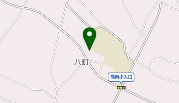 JAながの アグリサポート高甫の地図画像