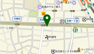 バンタンゲームアカデミー 名古屋校の地図画像