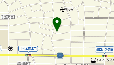 日比津接骨院の地図画像