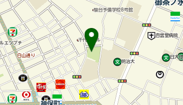 錦華公園の地図画像