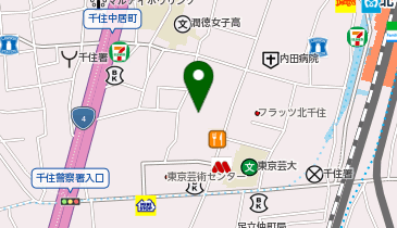 LEPIA(レピア) 北千住店の地図画像