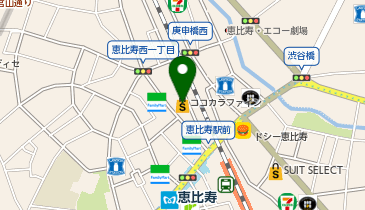 LEPIA(レピア) 恵比寿店の地図画像
