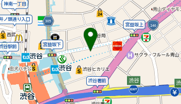 most eyes(モストアイズ) 渋谷店の地図画像