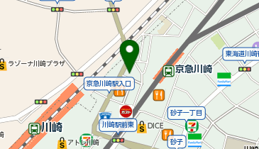 most eyes(モストアイズ) 川崎店の地図画像