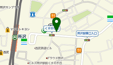most eyes(モストアイズ) 所沢店の地図画像
