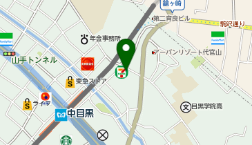 most eyes(モストアイズ) 中目黒店の地図画像